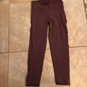 Mauve capris